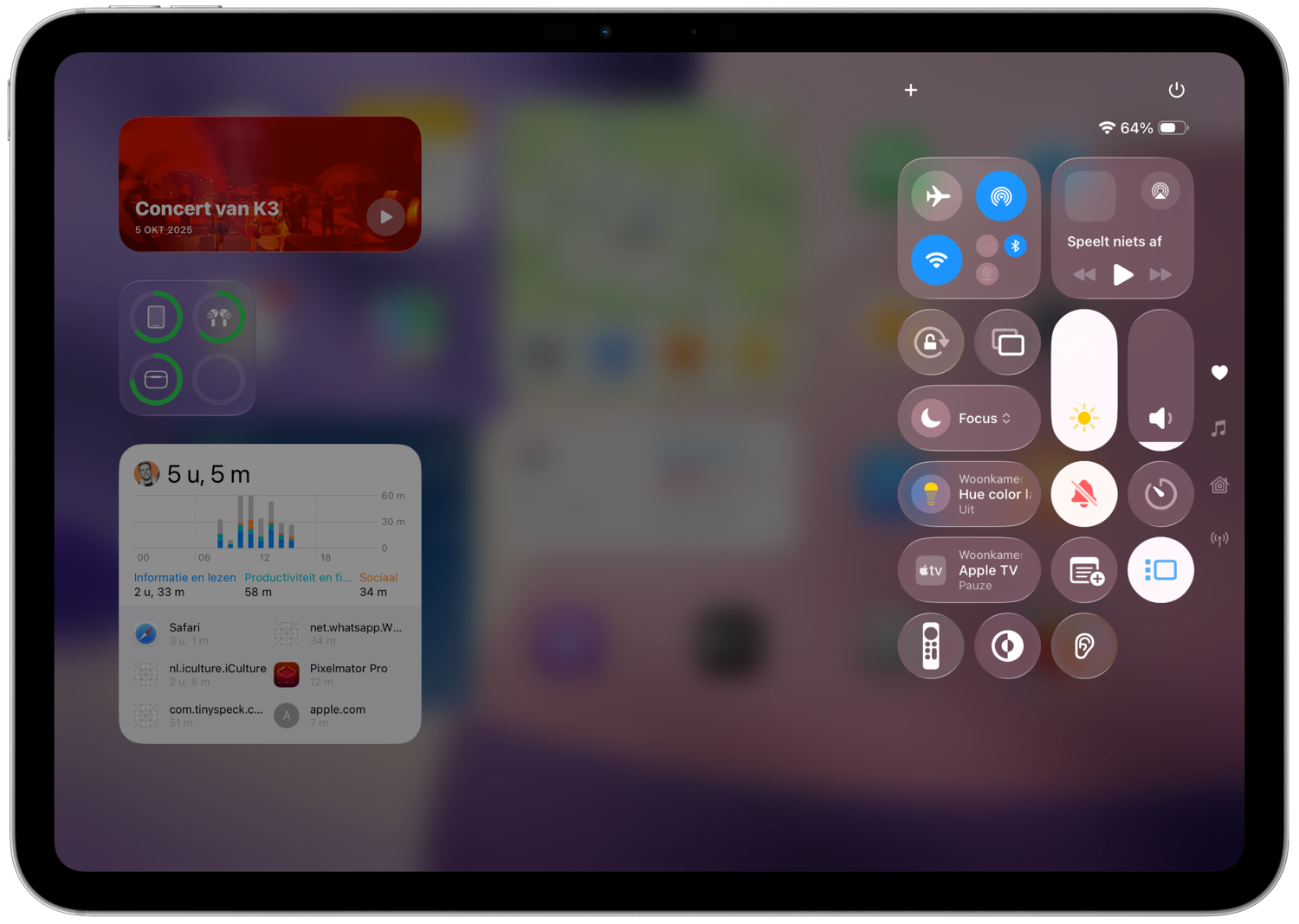 iPad Stage manager inschakelen