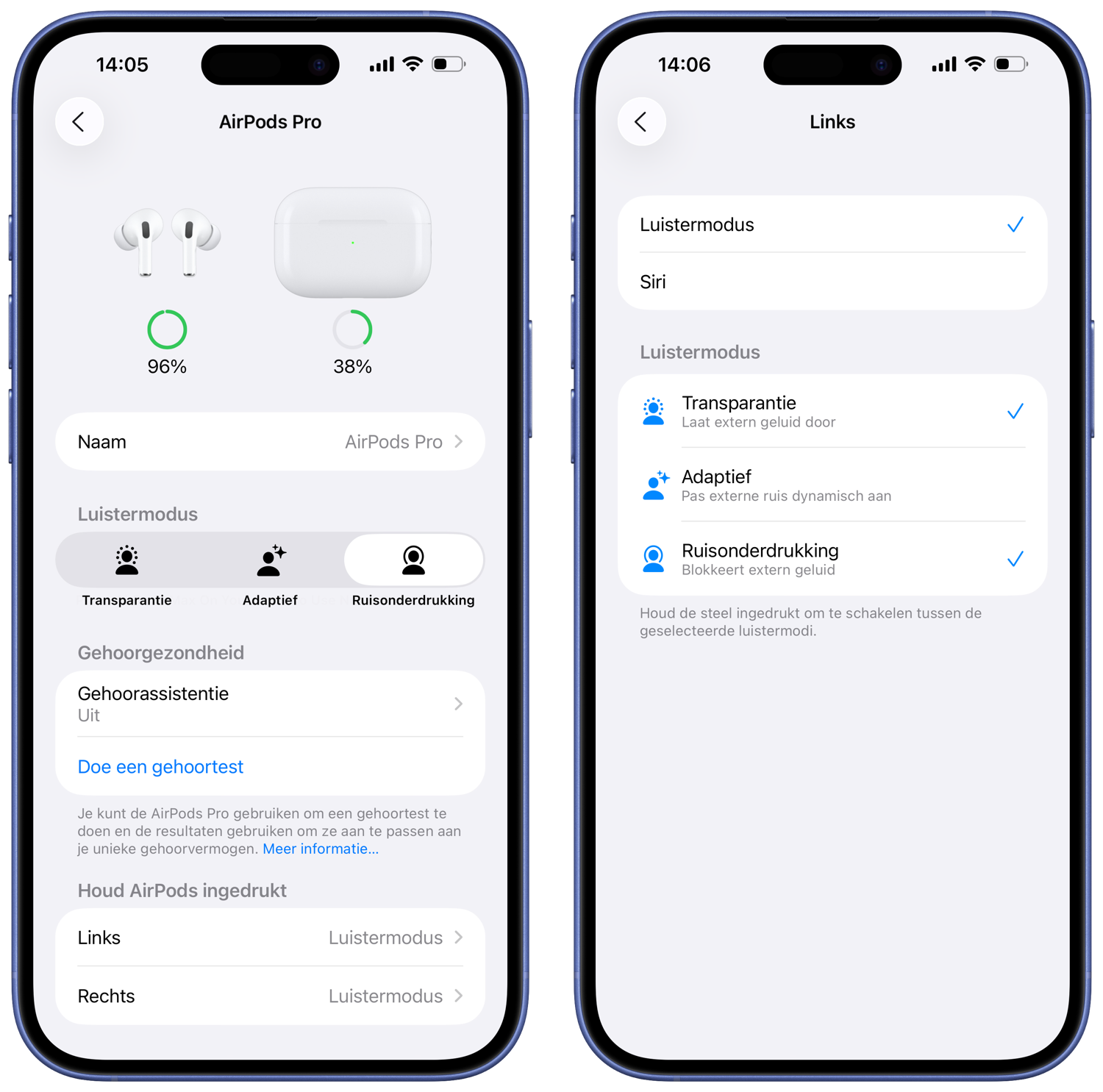 Actie steeltjes AirPods Pro