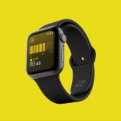 Geluid-app in watchOS 10 op Apple Watch