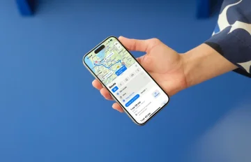 Routes vooruit plannen in Apple Kaarten