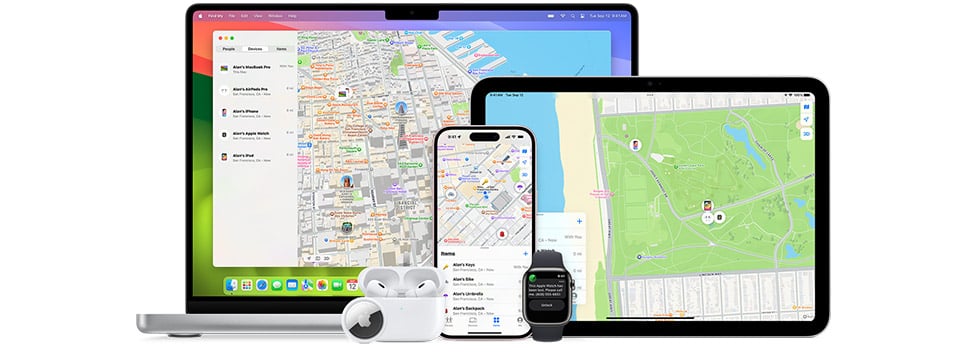 Zoek mijn Apple afbeelding