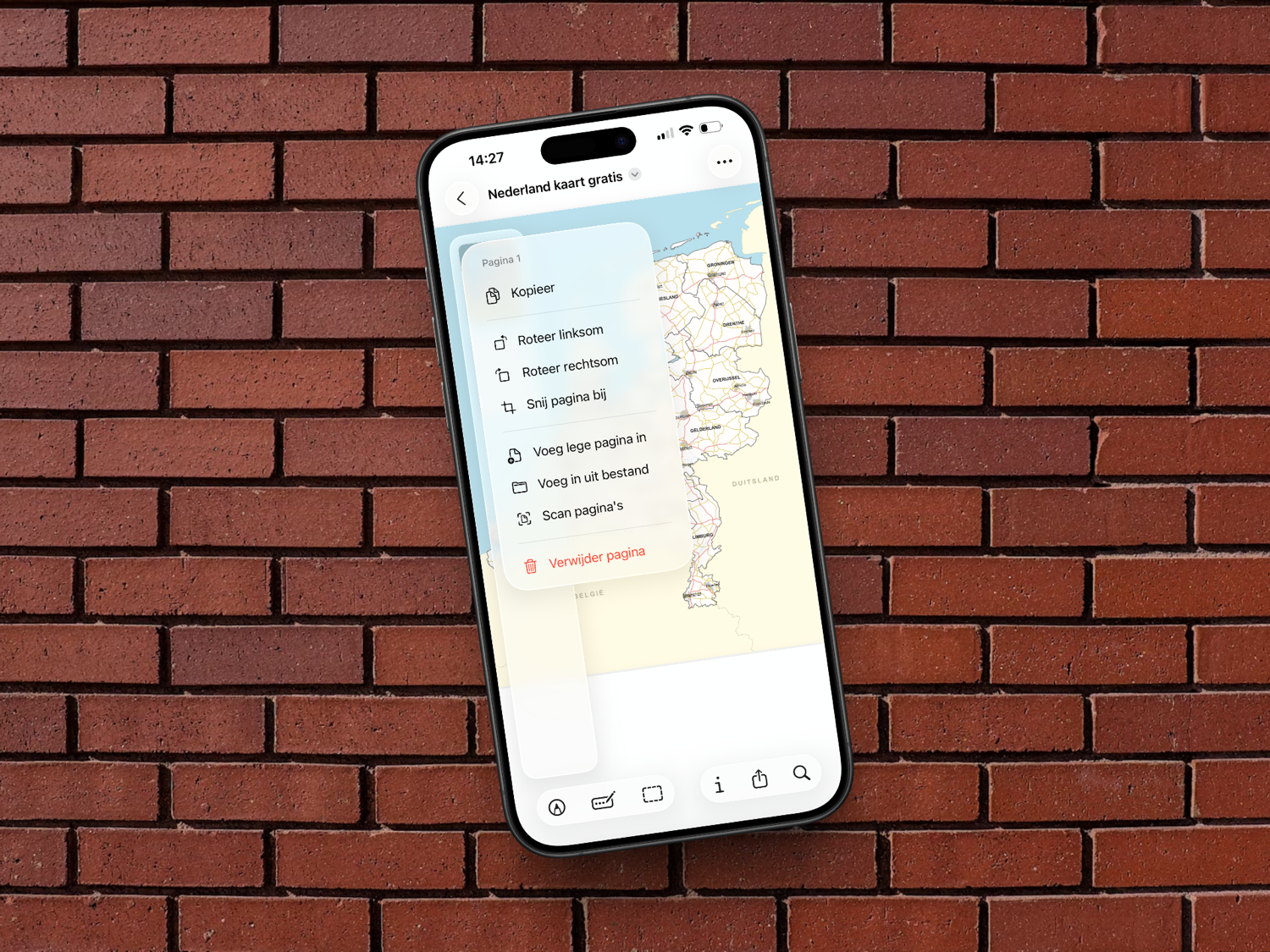 PDF bewerken in iOS 26