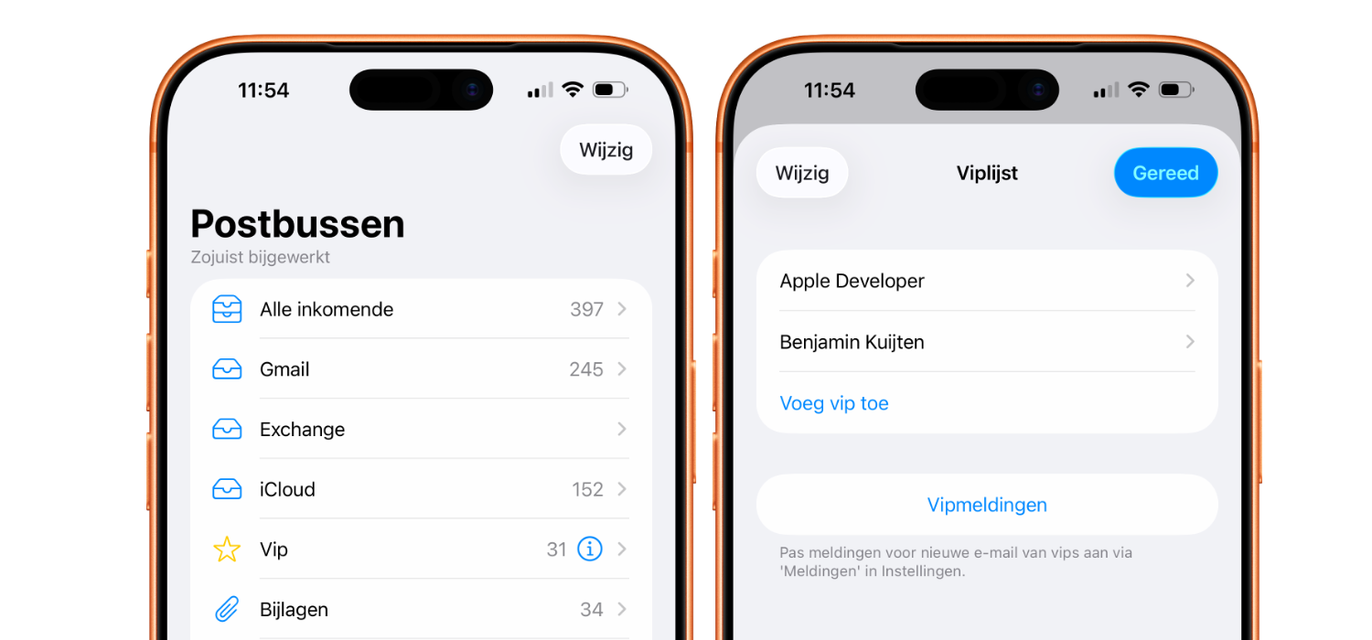 VIP-personen Mail