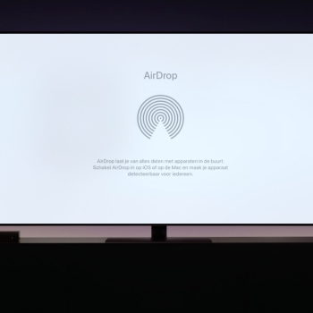 AirDrop met de Apple TV: zo werkt het (en dit kun je ermee)