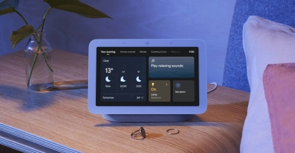 Google Nest Hub slapen