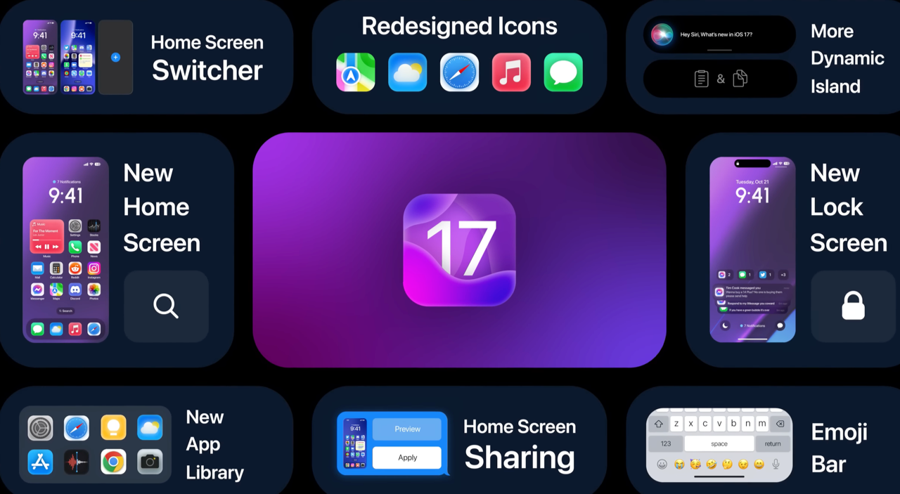 iOS 17 concept