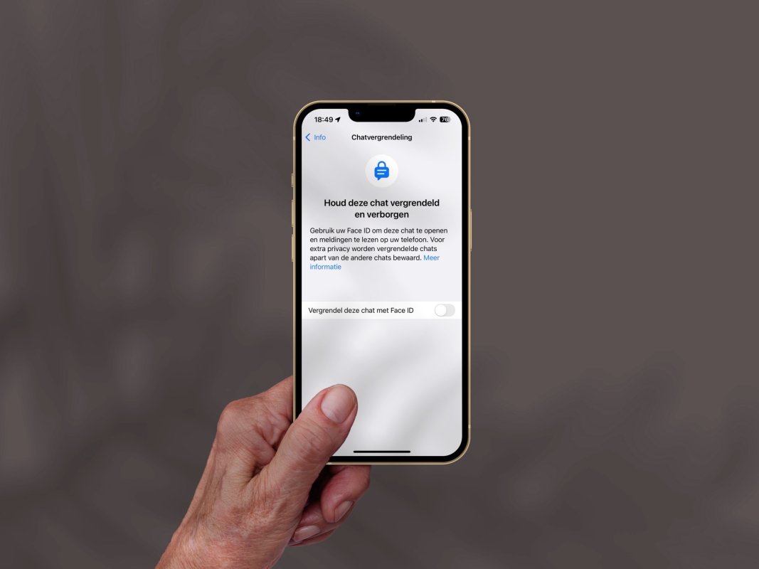 WhatsApp chats vergrendelen met Touch ID of Face ID doe je zo