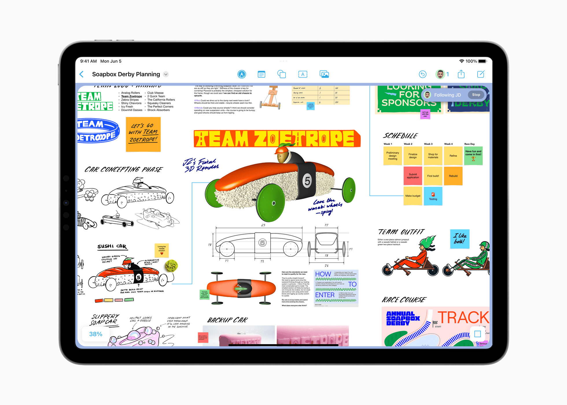 Freeform op de iPad in iPadOS 17