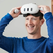 Mark Zuckerberg met Meta Quest 3