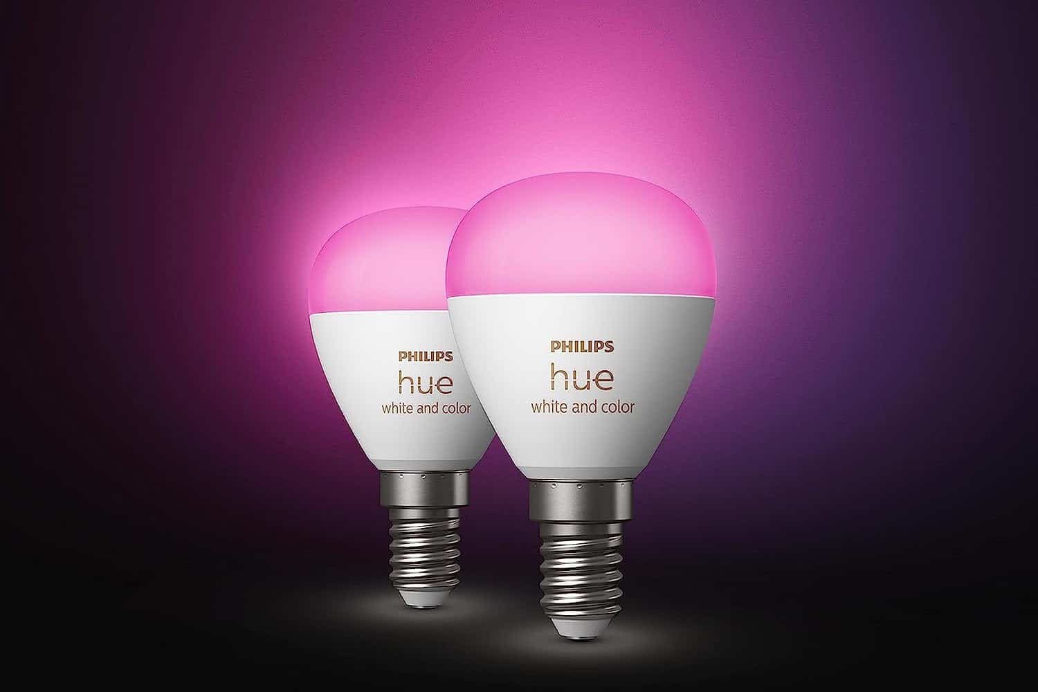 Philips Hue Luster E14 lampje in kleur