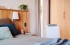 Netatmo Slimme Aircobediening in een slaapkamer
