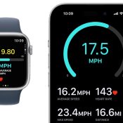 Fietsen met Apple Watch: weergave op iPhone in iOS 17