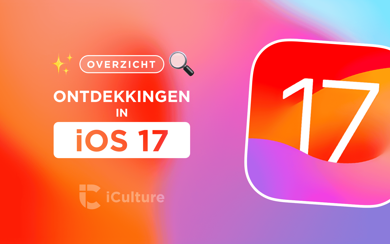 iOS 17 details en ontdekkingen