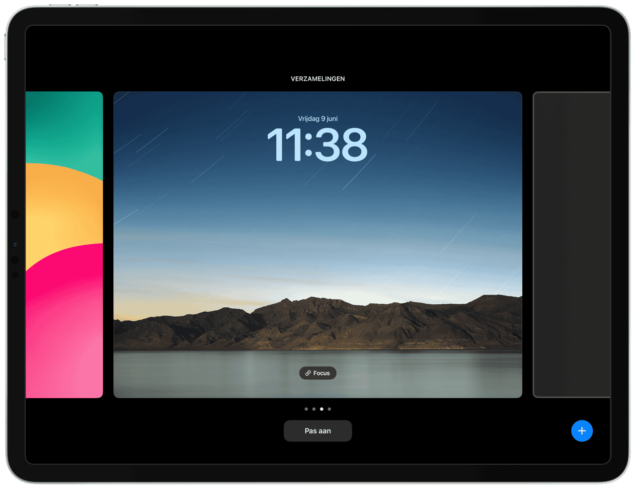 iPadOS 17 toegangsscherm maken
