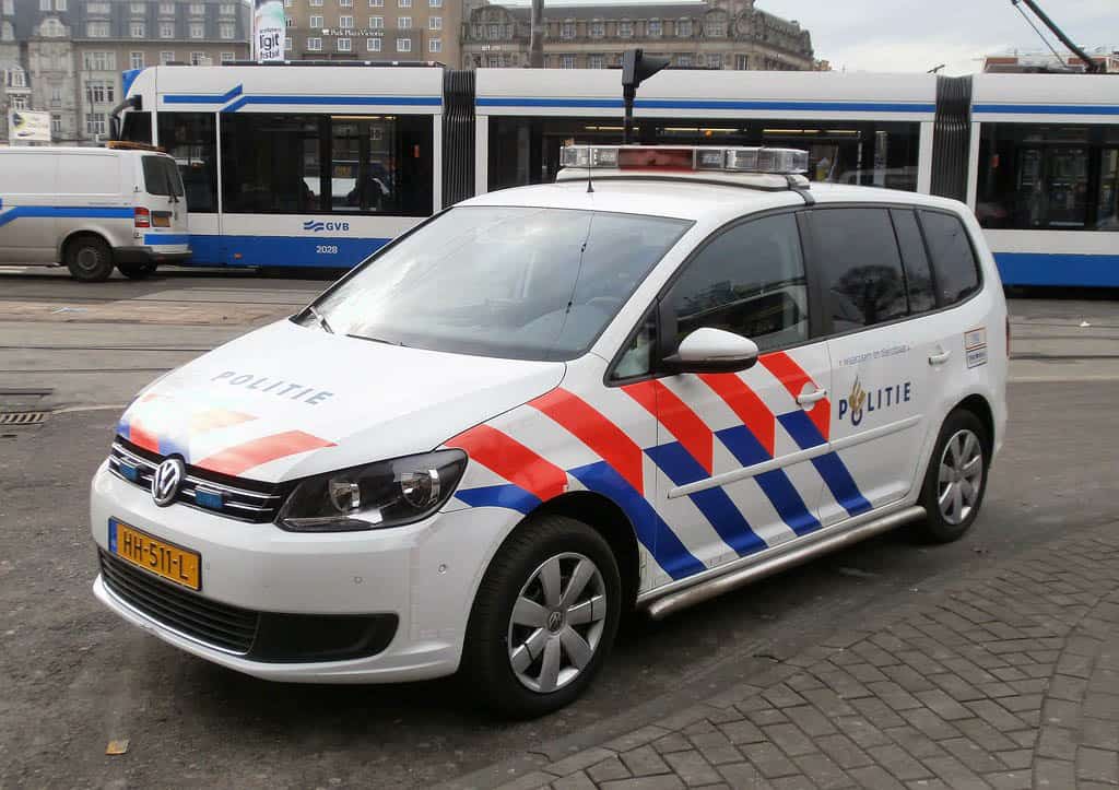 Nederlandse politieauto