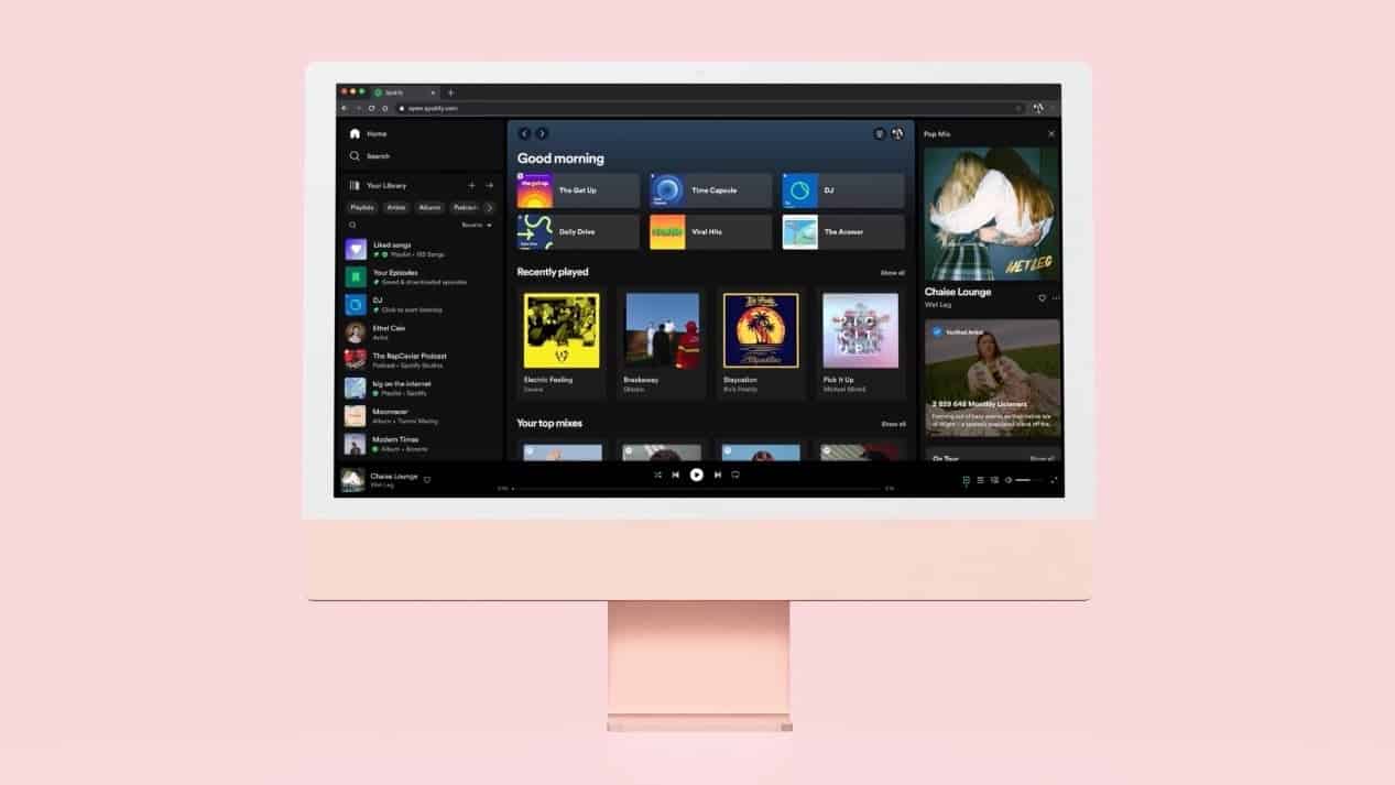 Spotify desktop update 2023