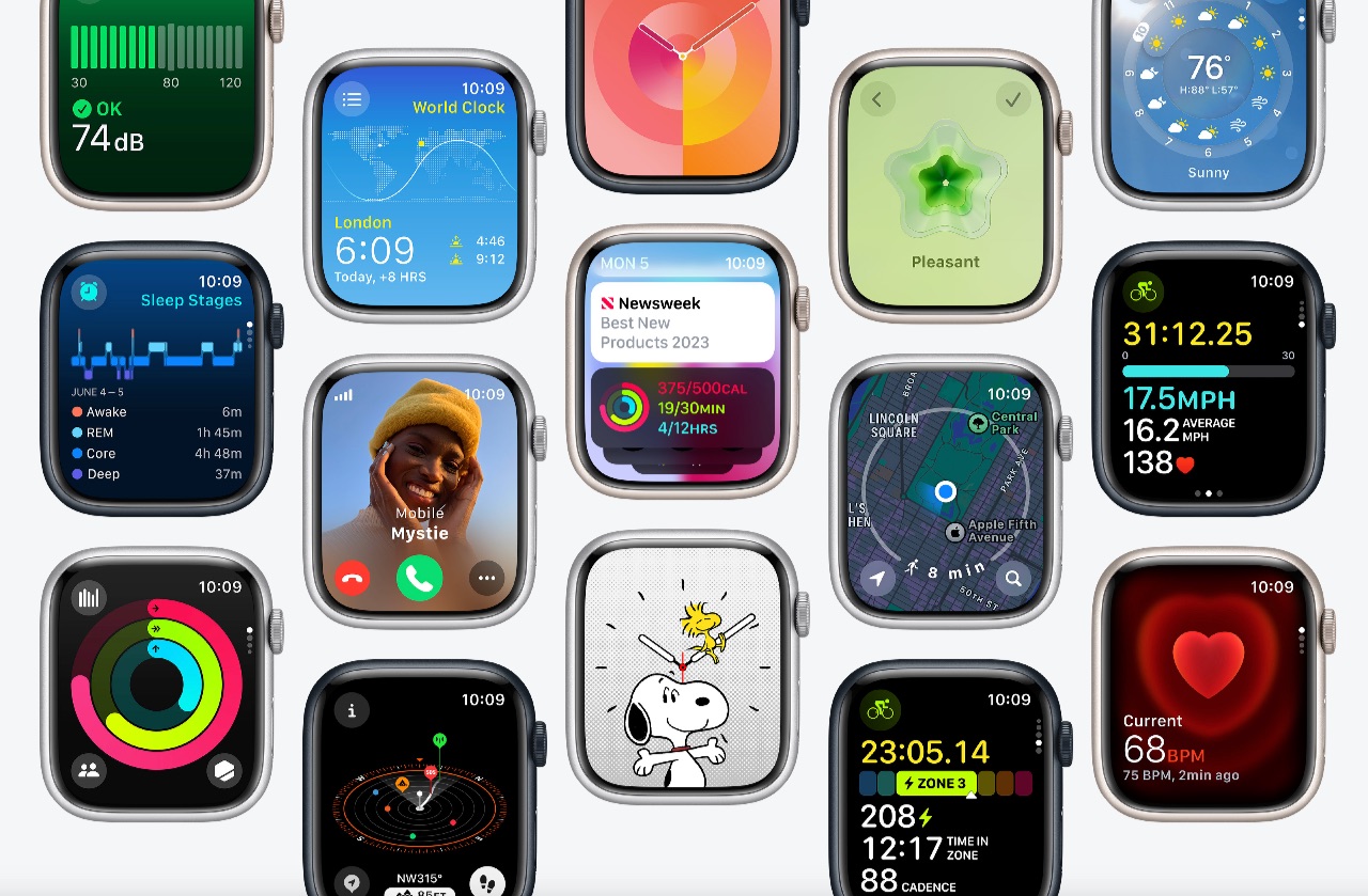 watchOS 10 voor Apple Watch met apps