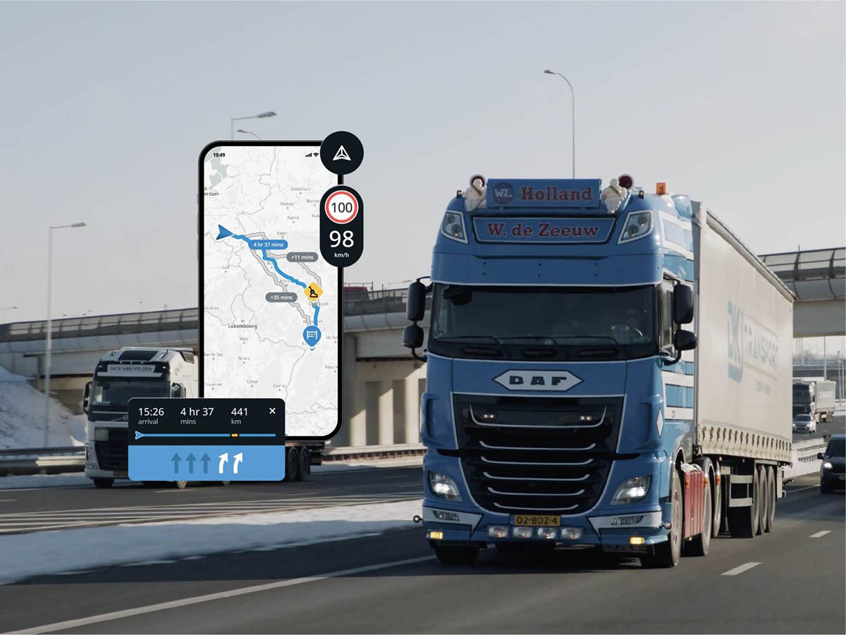 TomTom navigatie voor vrachtwagens