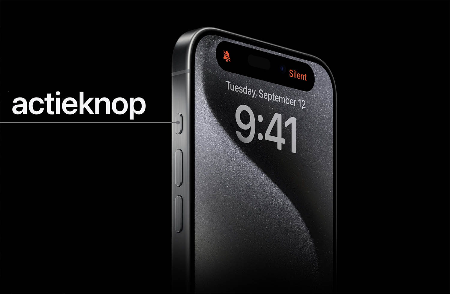 iPhone 15 Pro-actieknop