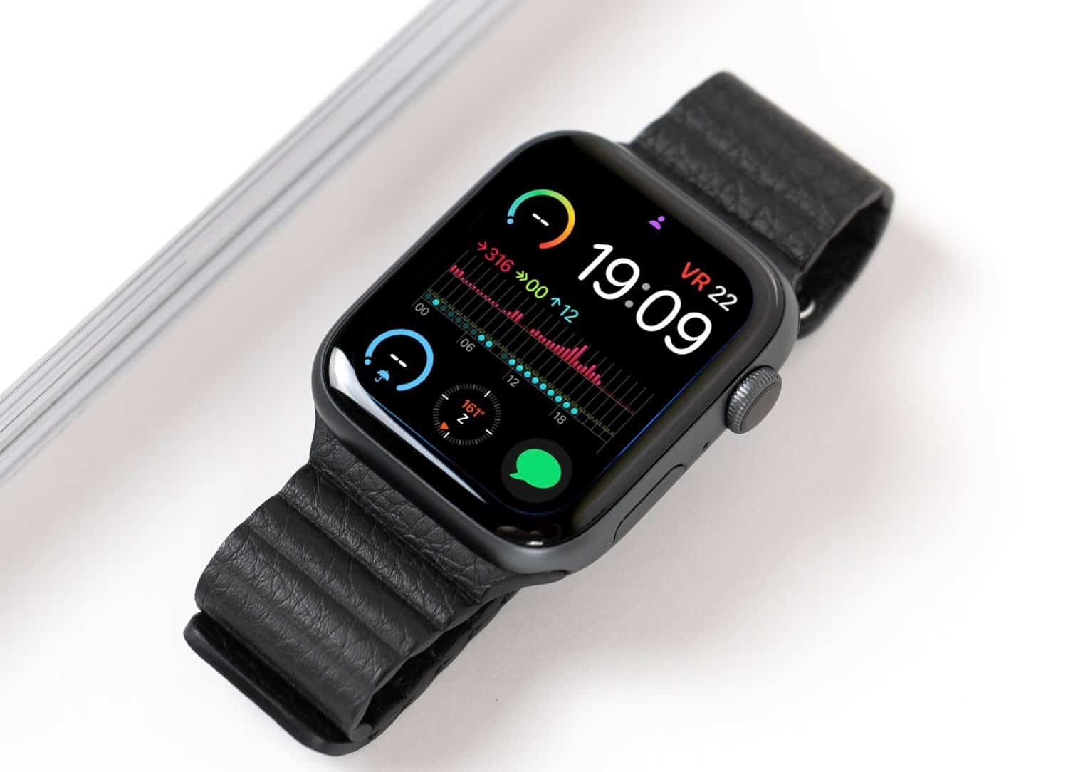 Apple Watch wijzerplaat met complicaties Weer in watchOS 10