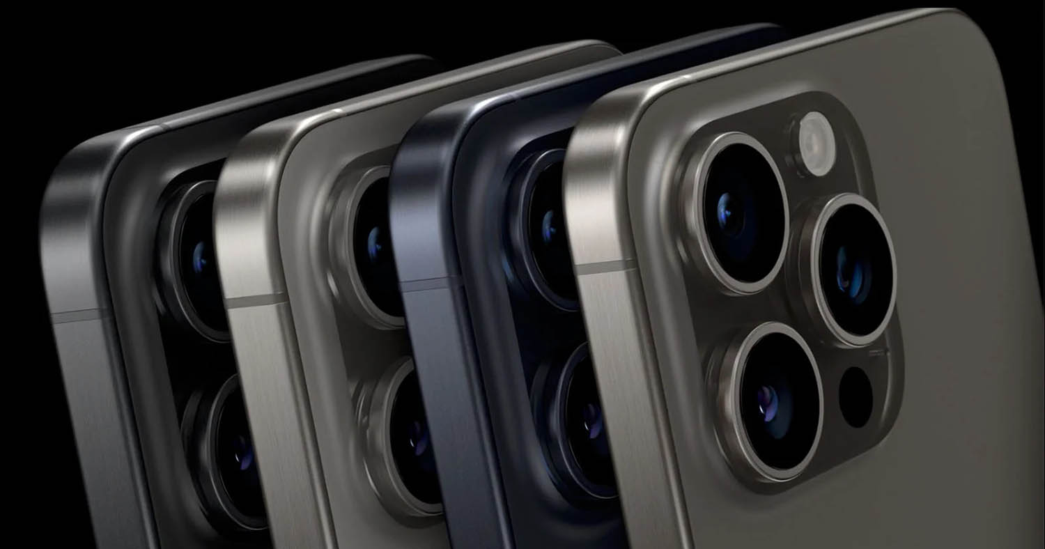 Camera's in iPhone 15 Pro modellen