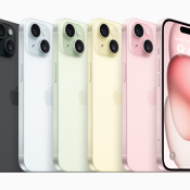 iPhone 15 line-up met kleuren