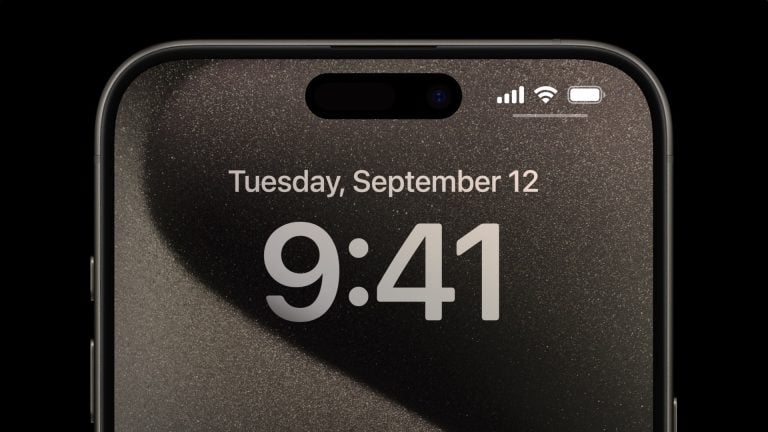 iPhone 15 Pro met Dynamic Island