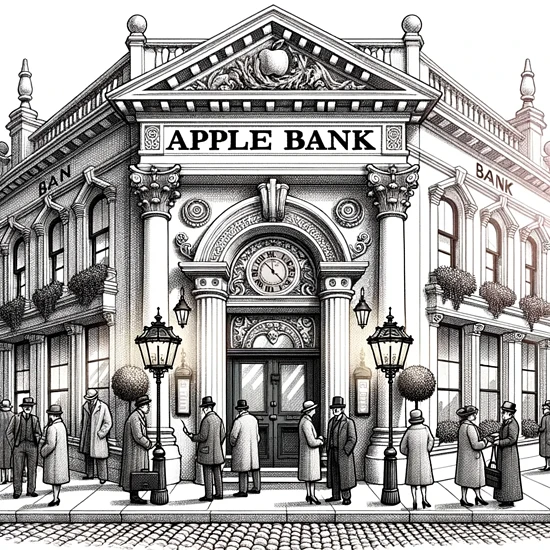 Apple Bank sinds 1863