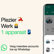 WhatsApp met meerdere accounts