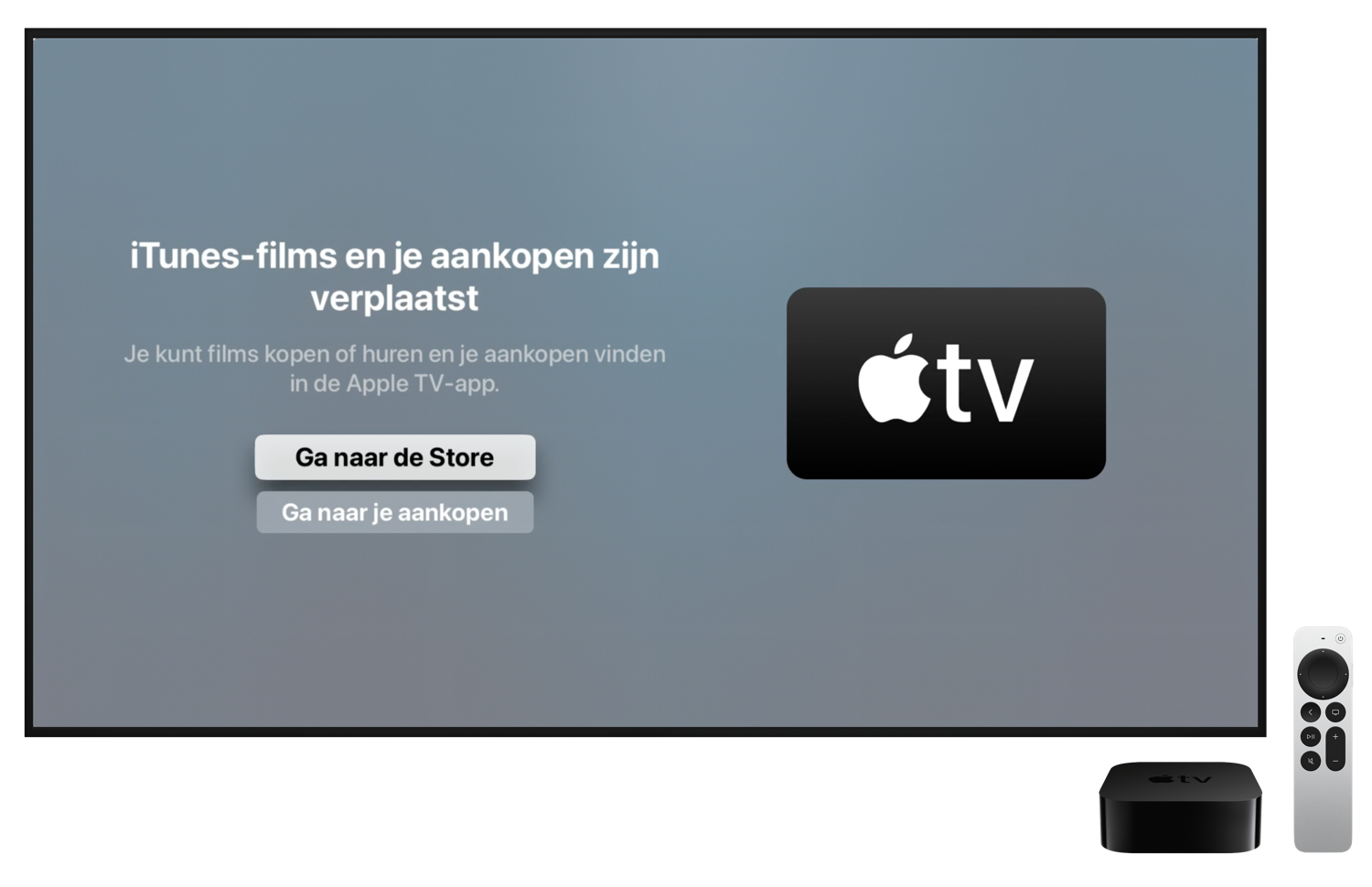 iTunes Movies app verdwijnt van Apple TV, over naar TV-app