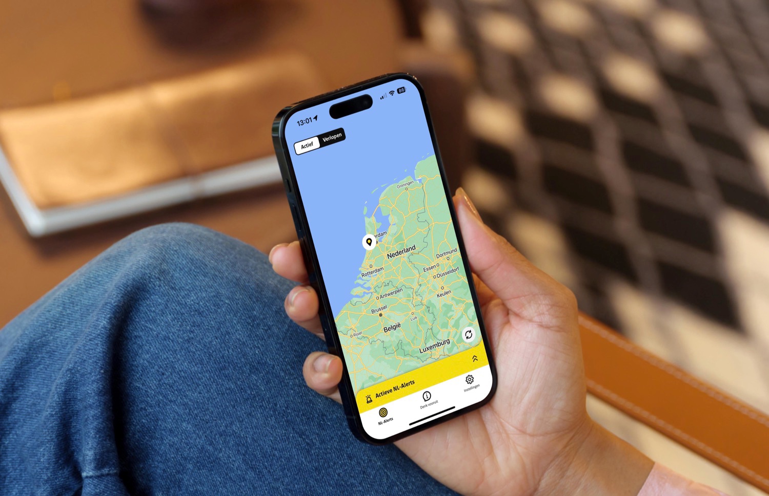 NL-Alert app op iPhone