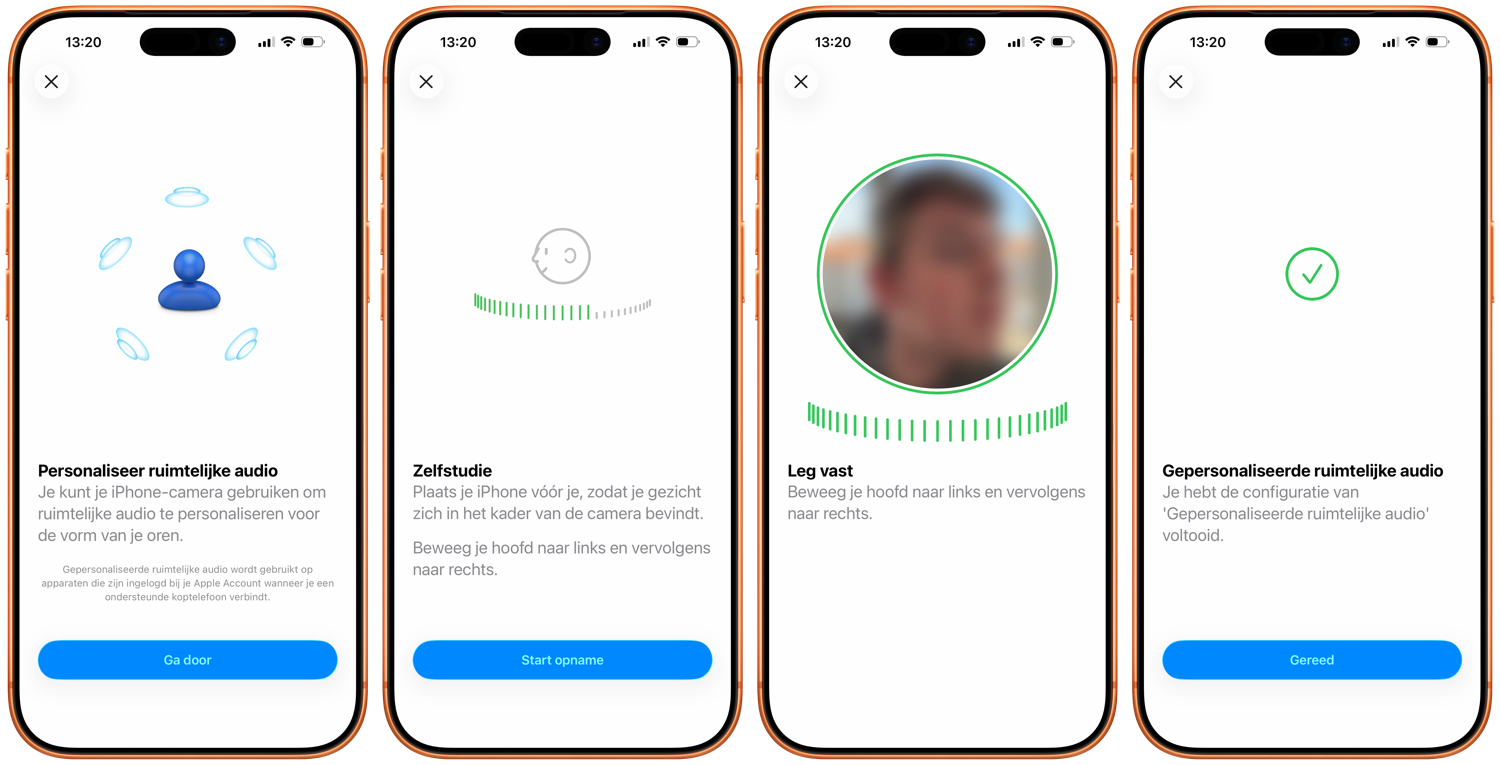 Personaliseren ruimtelijke audio