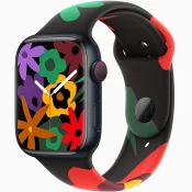 Apple Black Unity 2024 Apple Watch-bandje