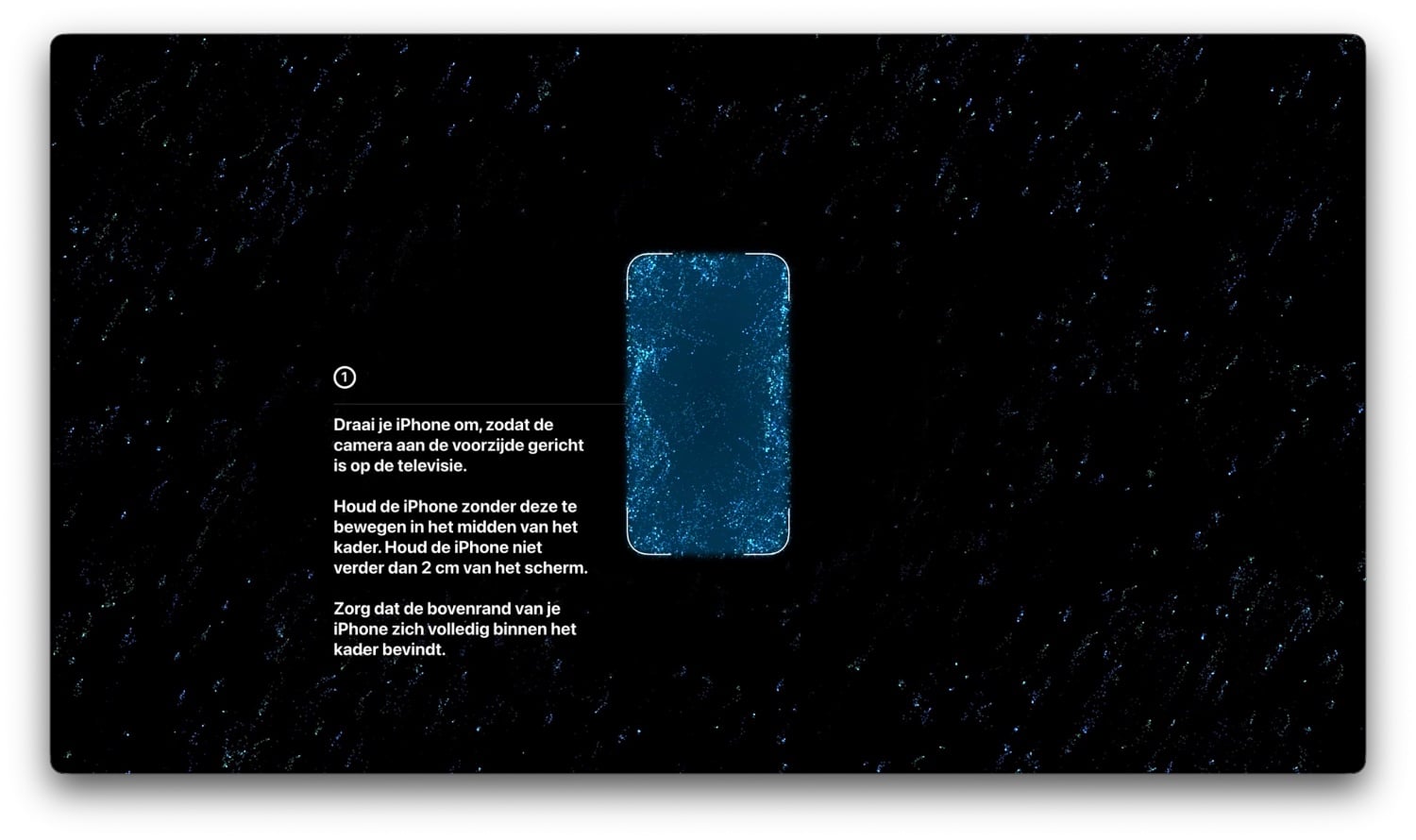 Kleurbalans Apple TV aanpassen