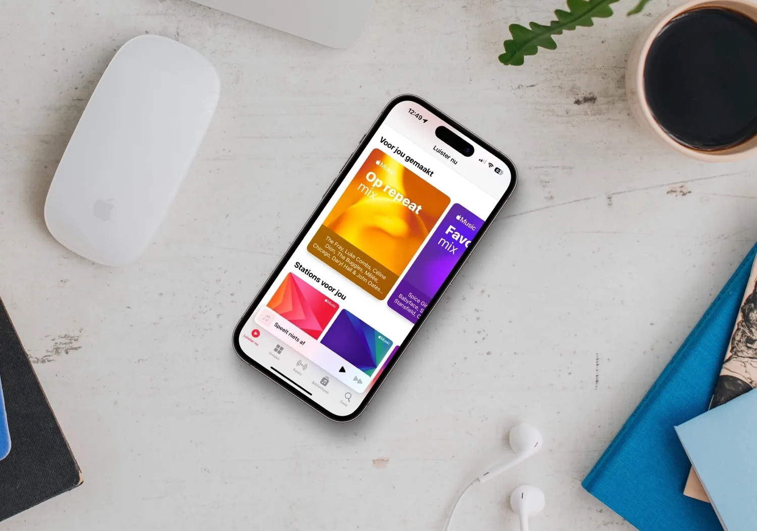 Apple Music Voor jou gemaakt: Op repeat mix