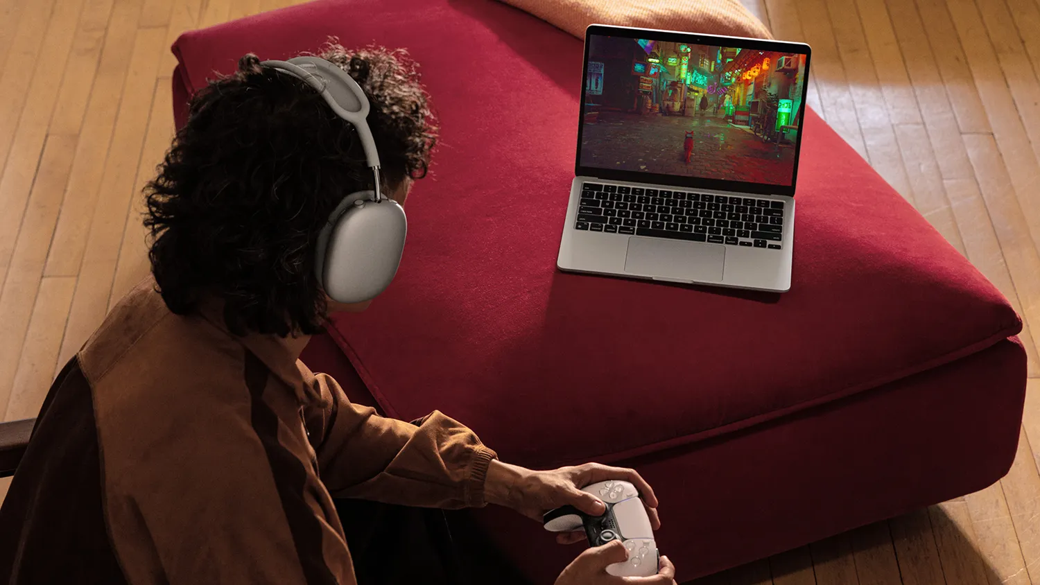 MacBook Air M3 2024 voor filmkijken met AirPods Max