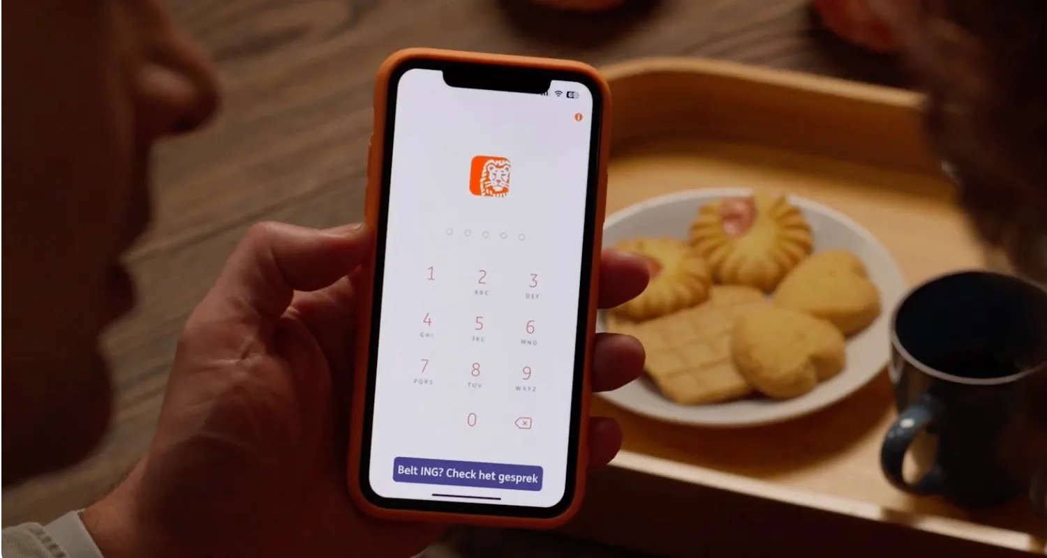 ING-app met Check het Gesprek voor ontmaskeren oplichters