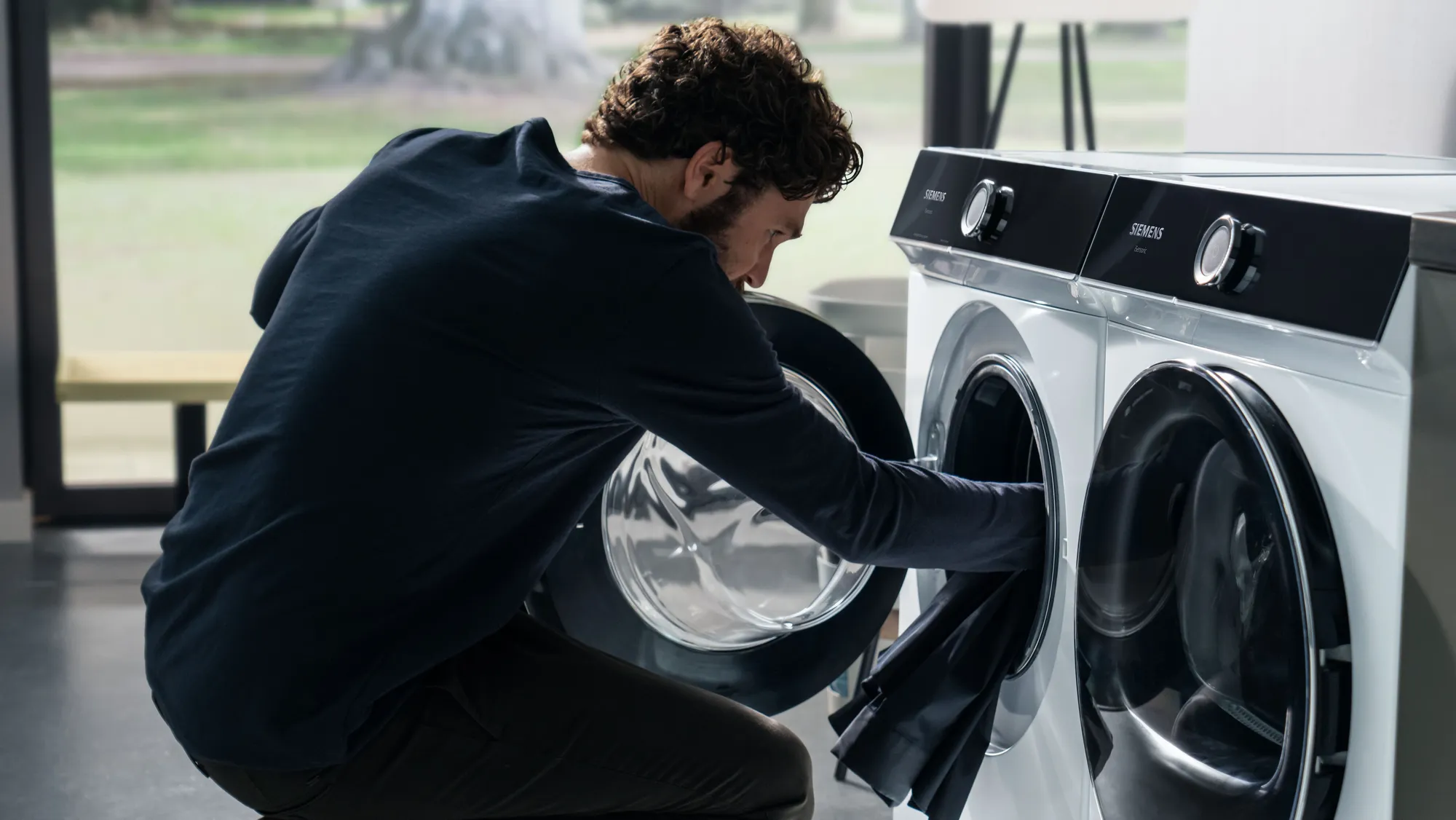 Siemens wasmachine met Home Connect