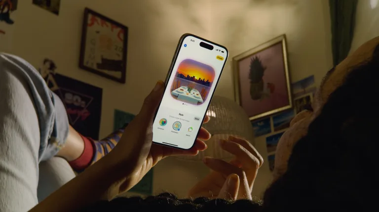 Afbeeldingen genereren met Apple Intelligence in Berichten