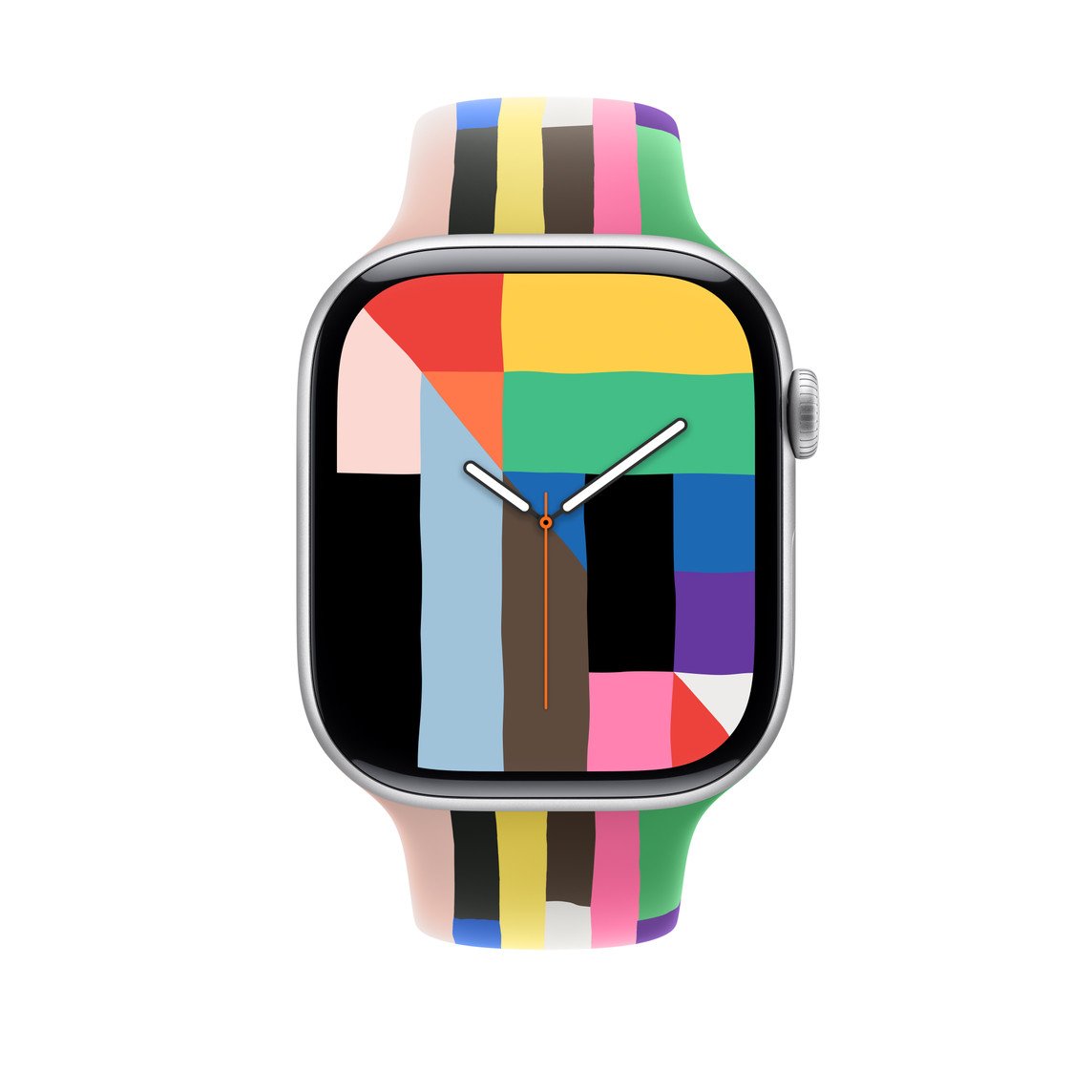 Apple Pride watchfase en bandje