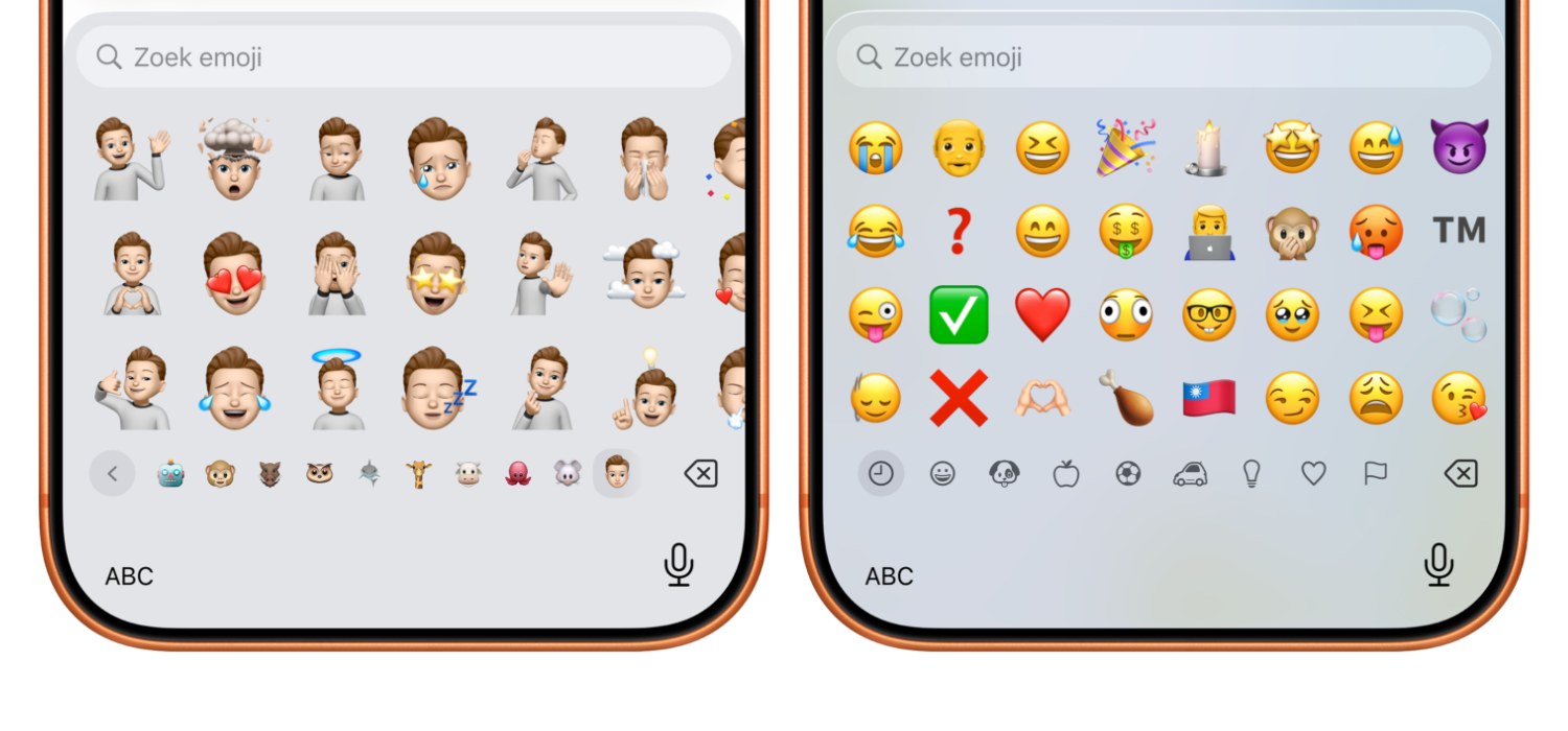 Emoji toetsenbord