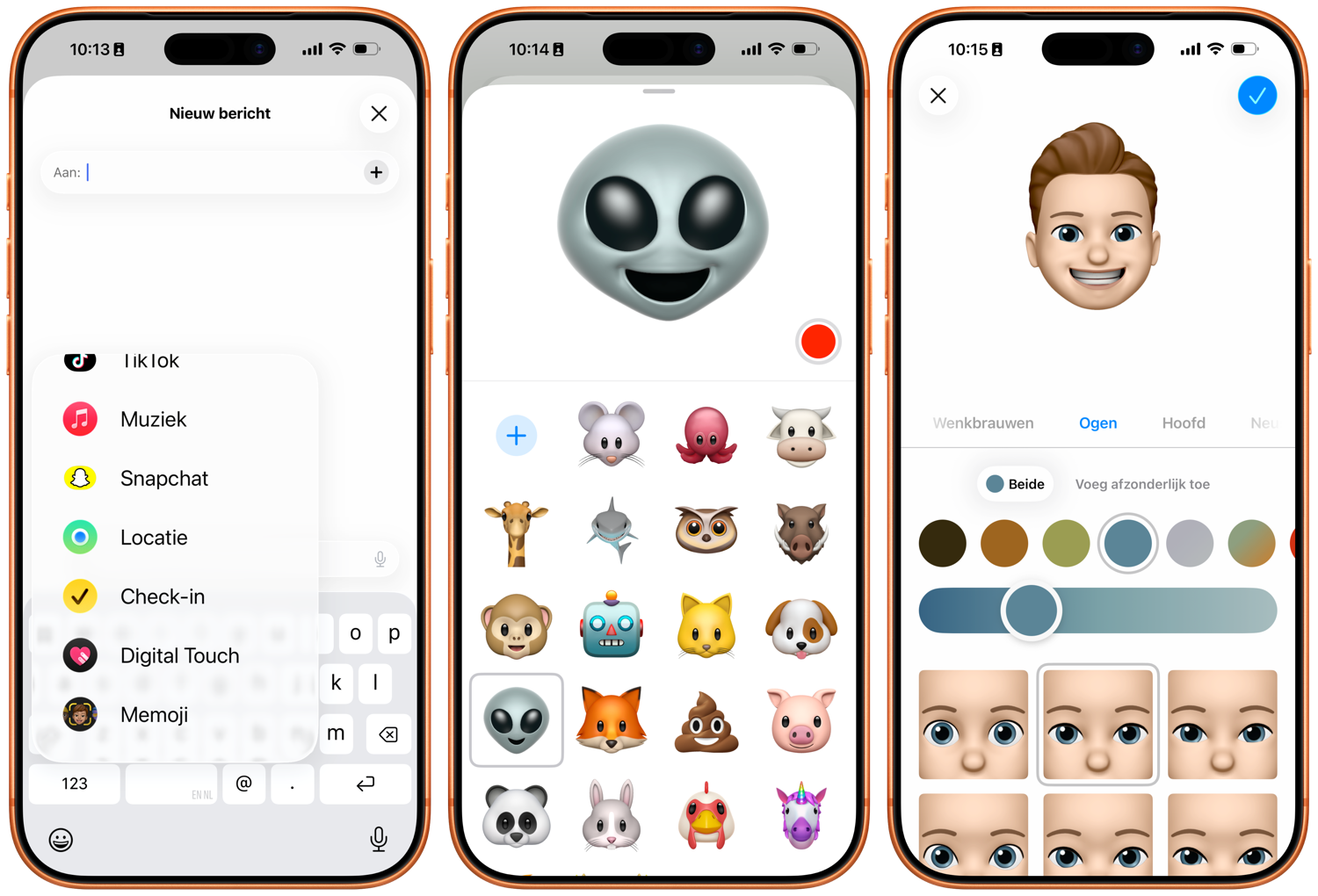 Memoji maken