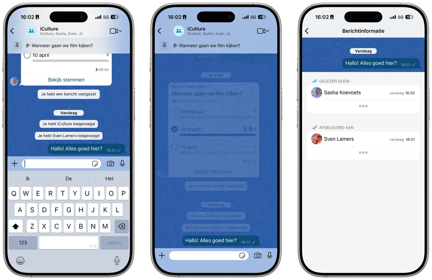 WhatsApp-bericht in een groep: checken wie het gelezen heeft en wie niet