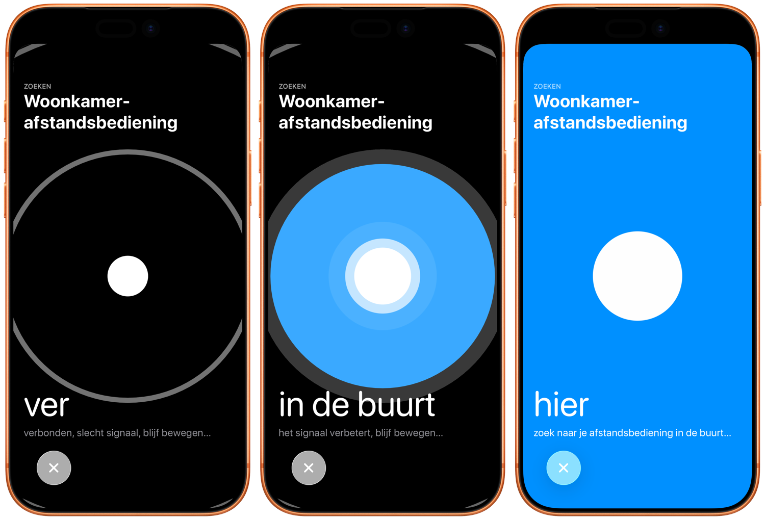 Afstandsbediening TV zoeken