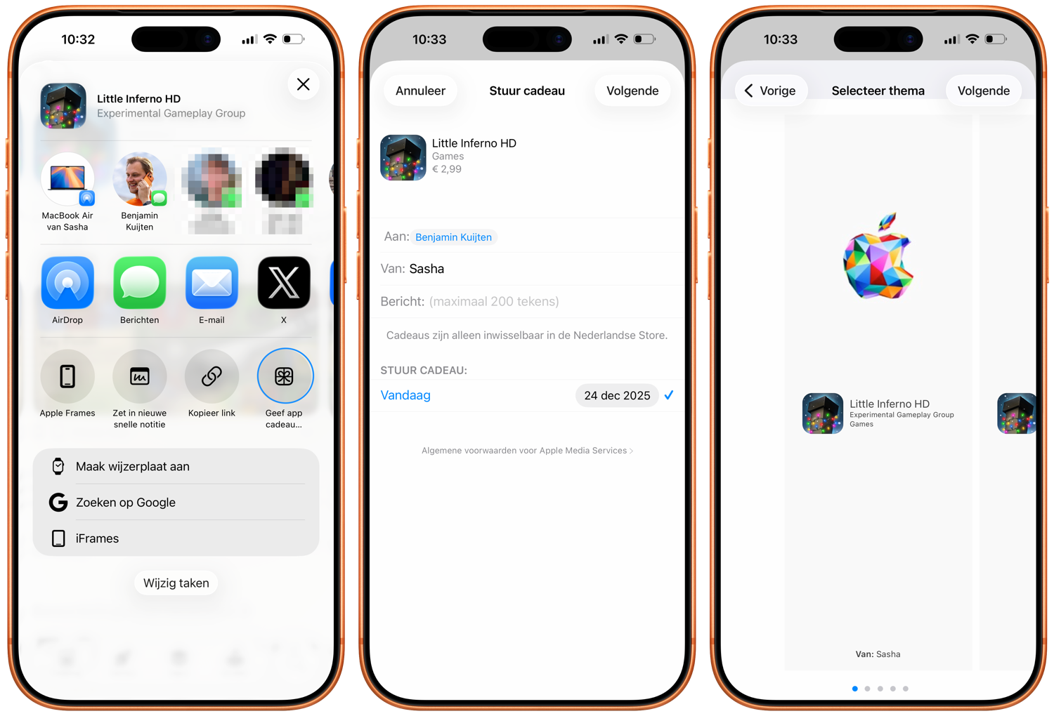 Apps cadeau geven App Store