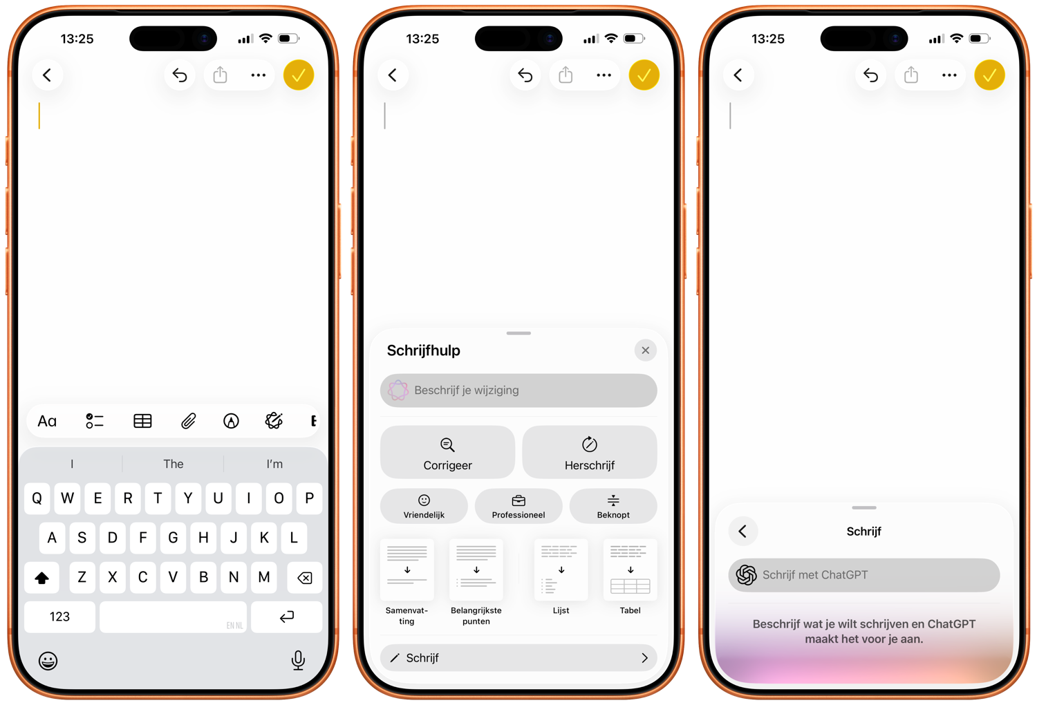 ChatGPT in Schrijfhulp