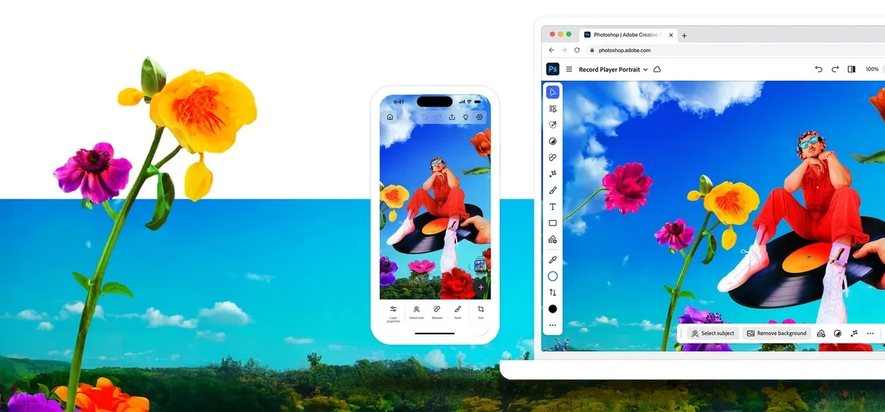 Photoshop app voor iPhone