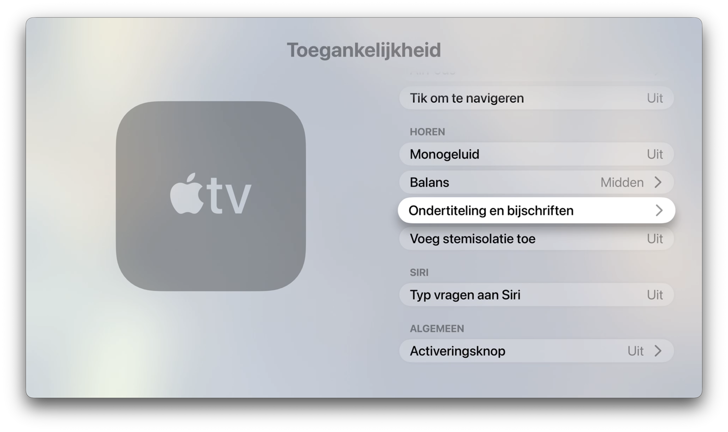 Toegankelijkheid ondertitels
