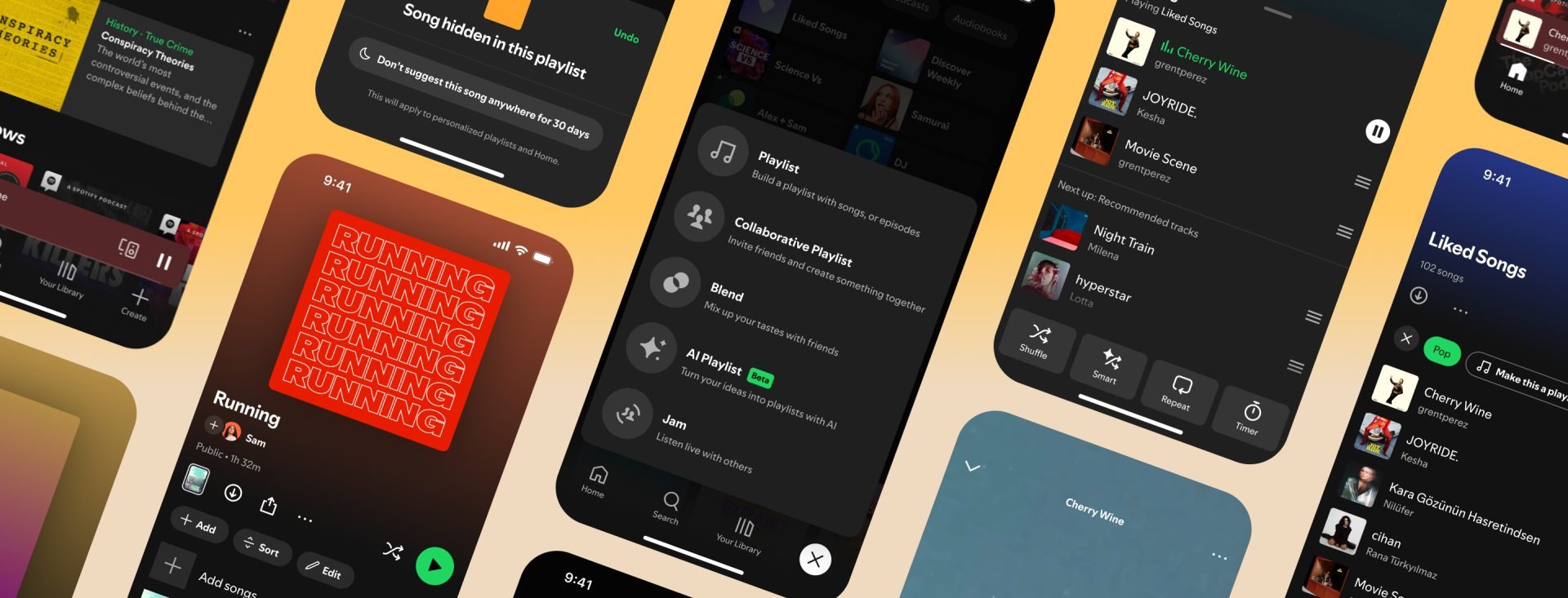 Spotify nieuwe functies