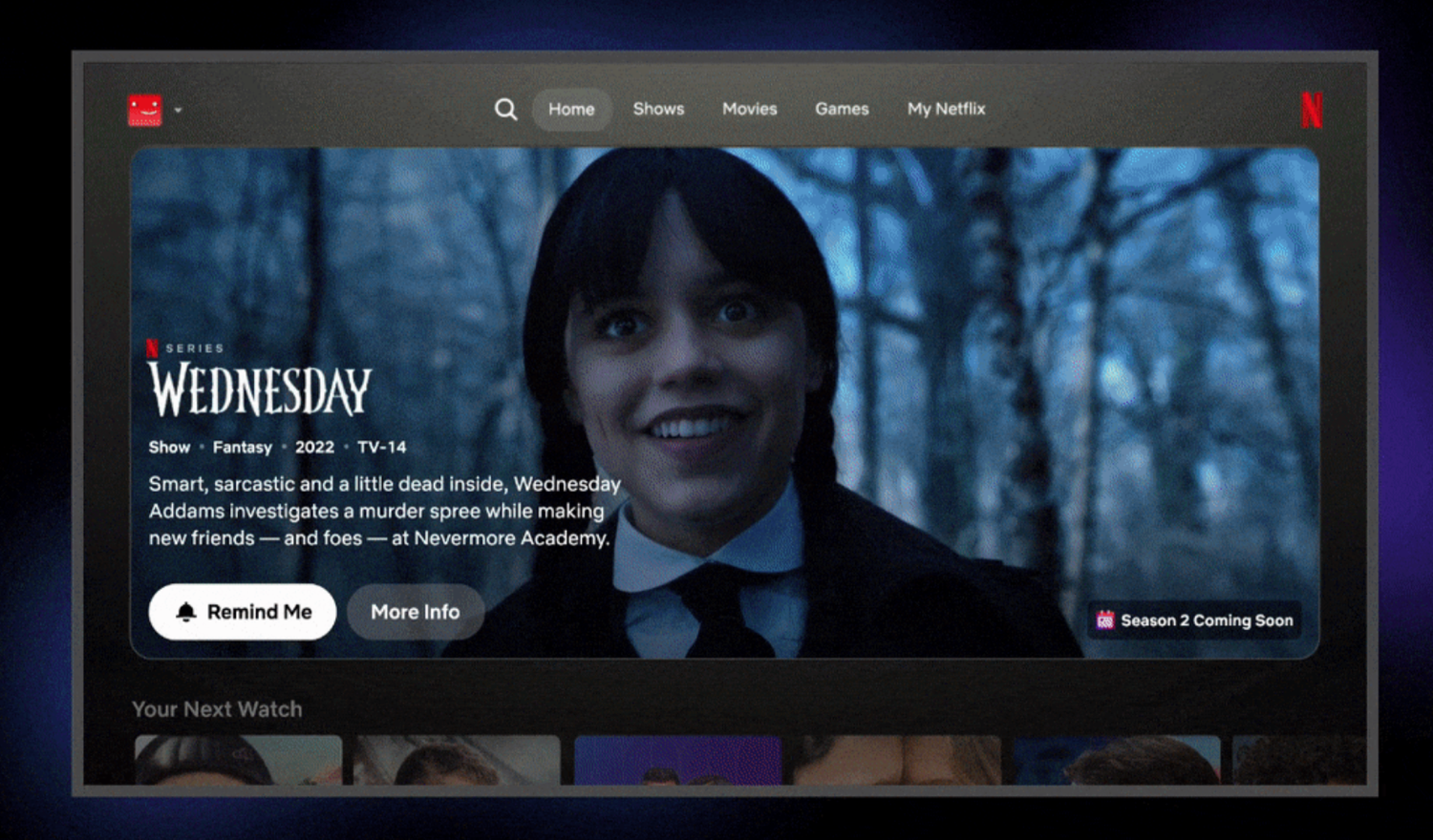 Netflix tv-app update